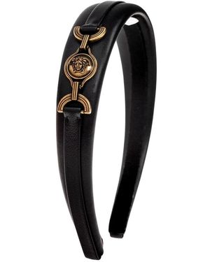 Versace Nappa Haarband - Schwarz