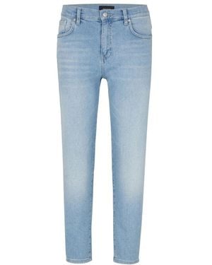 Joop! Hellblaue Verblasste Skinny Jeans