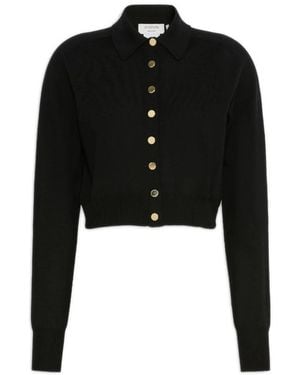 Sportmax Truien & Vesten ,Zwart ,Wol Vertigo Top