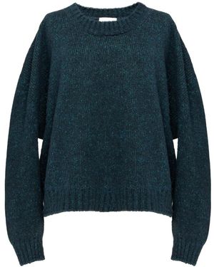 Scaglione Rundhals-Strickware - Blau