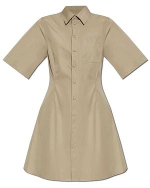 Ami Paris Shirt Dresses - Natural