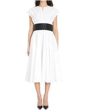 Alaïa Midi Dresses - Blanco
