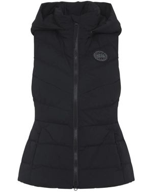 Canada Goose Zwarte Vest Voor Vrouwen Aw25