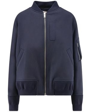 Semicouture Bomber Jackets - Blu