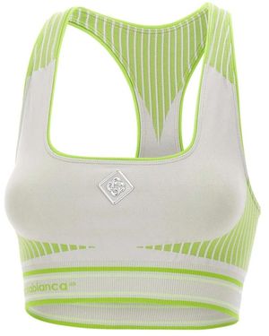 CASABLANCA Seamless Bralette - Grün