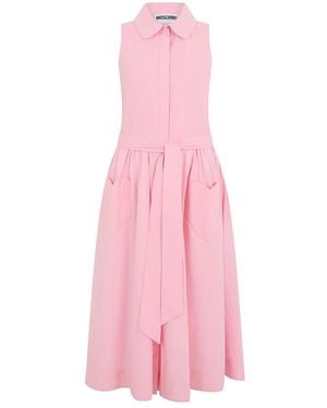 Moschino Shirt Dresses - Pink