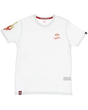 Alpha Industries T-Shirts - White
