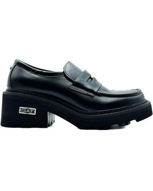 Cult Scarpe nere piatte stile moderno - Blu