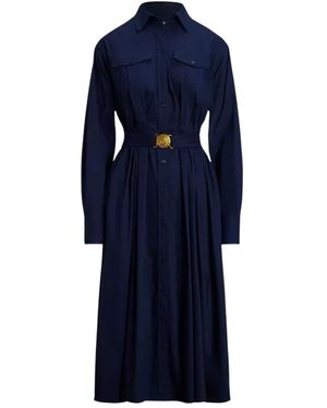 Ralph Lauren Shirt Dresses - Blue