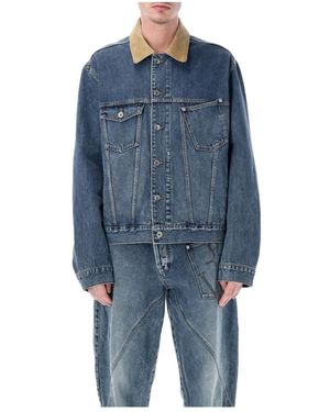 JW Anderson Denim Jackets - Blue