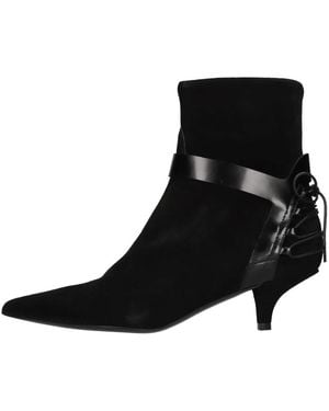 Strategia Heeled Boots - Black