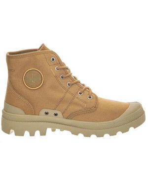 Palladium Schnürstiefel - Natur