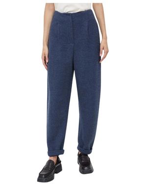 Emporio Armani Weite Hose - Blau