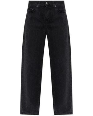 Carhartt Jeans ,Zwart ,Katoen Snake Arin Pant