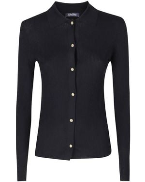 Max Mara Truien & Vesten ,Blauw ,Limone Sweater