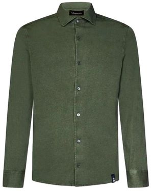 Drumohr Casual Shirts - Green