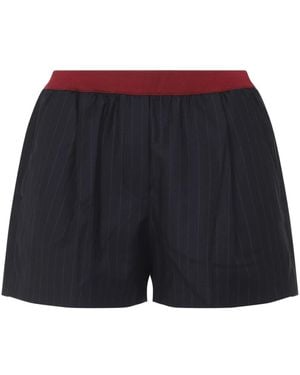 Miu Miu Short Shorts - Azul