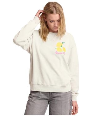 Kocca Hoodies & Sweatvesten ,Wit ,Sweatshirts