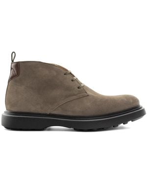 Ambitious Lace-Up Boots - Gris
