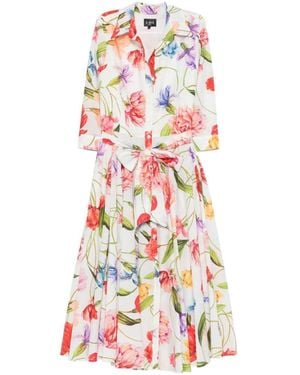 Lavi Midi Dresses - White