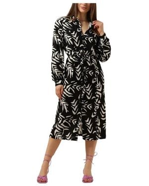 Object Shirt Dresses - Zwart