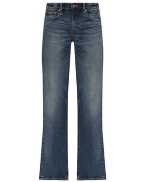 R13 Straight Jeans - Bleu