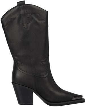 Alma En Pena. Cowboy & Biker Boots - Black
