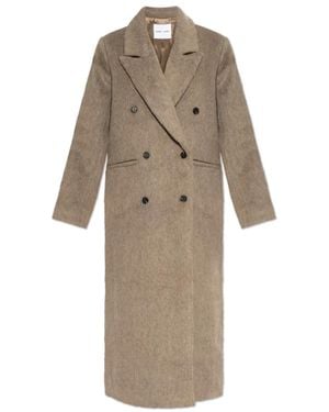 Samsøe & Samsøe Double-Breasted Coats - Neutro