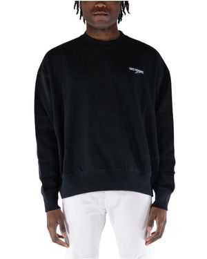 we11done Sweatshirts - Negro