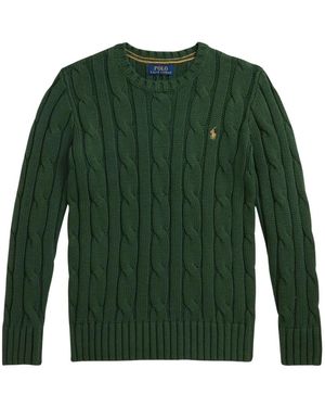 Ralph Lauren Round-Neck Knitwear - Verde