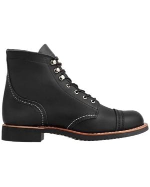 Red Wing Lace-Up Boots - Zwart