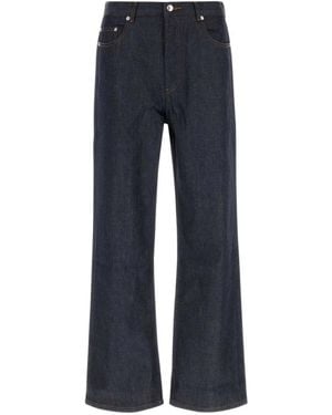 A.P.C. Wide Jeans - Blu