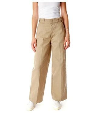 Dickies Wide Trousers - Natural