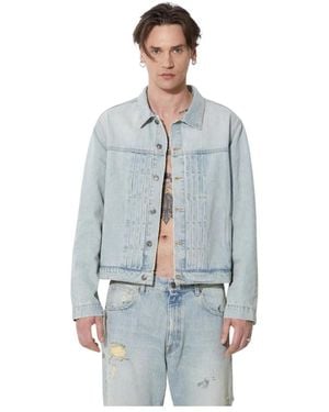 424 Denim Jackets - Blau