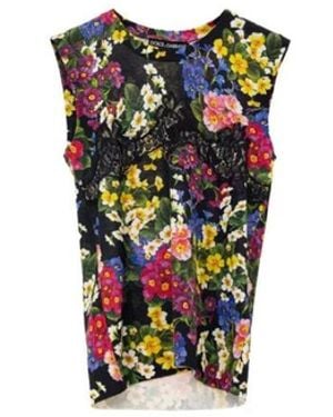 Dolce & Gabbana Sleeveless Tops - Black