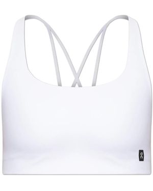 On Shoes Fitness ,Wit ,Polyester Studio Bra