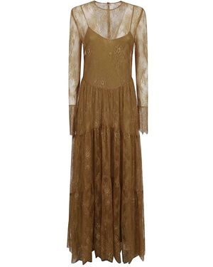 Philosophy Di Lorenzo Serafini Maxi Dresses - Neutro