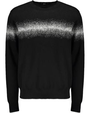Herno Round-Neck Knitwear - Black
