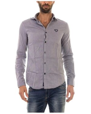 Armani Jeans Casual hemd - Lila