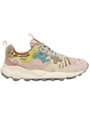 Flower Mountain Trainers - White