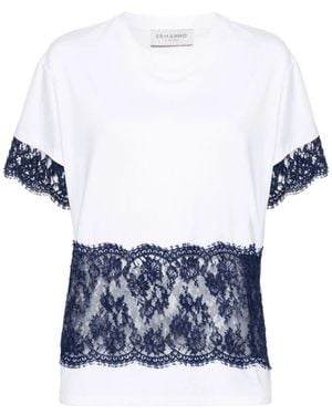 Ermanno Scervino T-Shirts - Blue