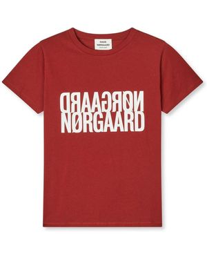 Mads Nørgaard T-Shirts - Rojo
