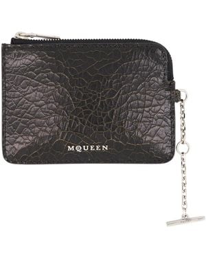 McQueen Wallets & Cardholders - Black