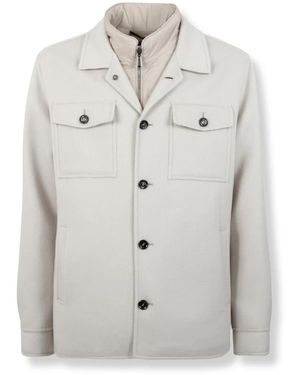 Moorer Light Jackets - Grigio