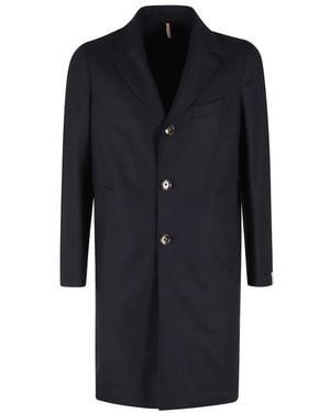 Santaniello Single-Breasted Coats - Noir