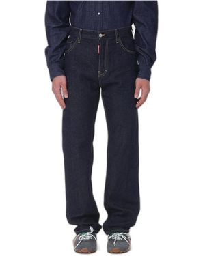 DSquared² Straight Jeans - Bleu