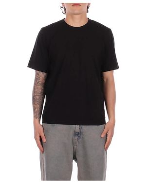 Alpha Studio Tops ,Zwart T-Shirts En Polo's