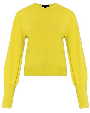 Lanvin Round-Neck Knitwear - Amarillo