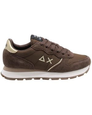 Sun 68 Schoenen ,Bruin ,Sneaker