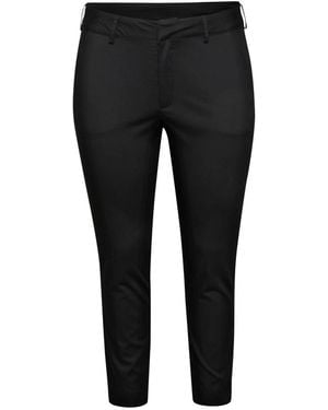 Kaffe Slim-Fit Trousers - Black